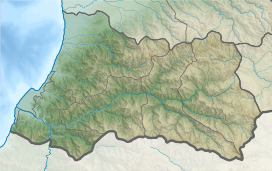 Imerkhevi is located in Adjara