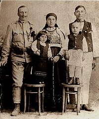 Ioan Doican (militar) şi familia