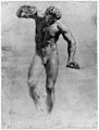 Cópia da estátua Fauno dançando, de Anton Raphael Mengs (1778).