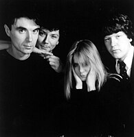 Talking Heads u. 1980; vasakult paremale: David Byrne, Jerry Harrison, Tina Weymouth, Chris Frantz