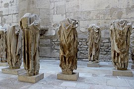 Frammenti originali presso il Museo di Cluny