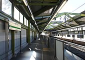 新幹線ホーム（2021年10月）