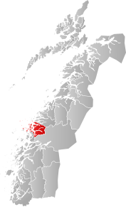 Poziția localității Rødøy