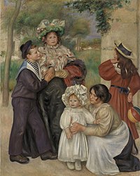 Gia đình Họa sĩ, 1896, Quỹ Barnes, Philadelphia