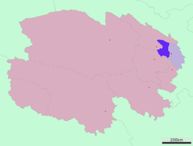 Localisation de Xining