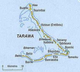 Tarawa Sud – Mappa