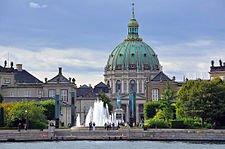 Amalienborg en de Marmern kerke