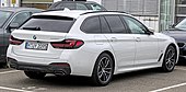 BMW 530d Touring, Heckansicht (2020–2024)