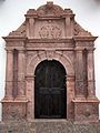 Portal der Schlosskirche in Colditz