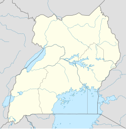 Entebbe na mapi Ugande