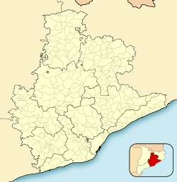 Berga is located in Province of Barcelona
