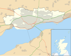 Dundee Law is located in Dundee City council area