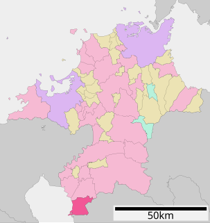 大牟田市位置図