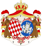 Description de l'image Coat of Arms of Grace, Princess of Monaco.svg.