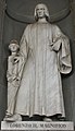 Statue of Lorenzo de' Medici "il magnifico" at the Uffizi