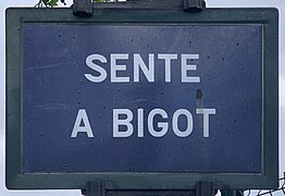 Sente à Bigot.