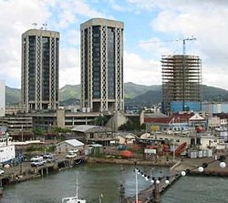 Épület Port of Spainben