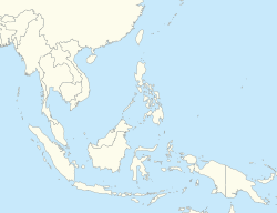 Approximate location where Tidore is spoken