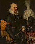 Thumbnail for File:En atelier Jan Anthonisz van Ravesteyn - Portrait of an Officer - 456 - Mauritshuis.jpg