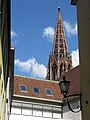 Achteckiger Maßwerk-Turmhelm (Freiburger Münster)