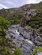 La Têt dans les gorges de la Guillera.