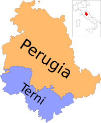Umbria – Mappa