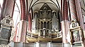 Prospekt mit Rückpositiv der Schuke-Orgel in St. Gotthardt von Brandenburg an der Havel