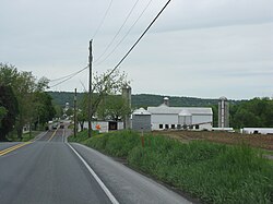 Hinkletown, a small community in Earl Township