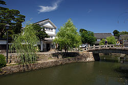 Kurashikin vanhaakaupunkia.