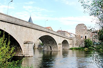 Le pont actuel.