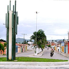 Kart over São José da Tapera