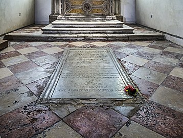 Sa tombe à la église de la Madonna dell'Orto[86].