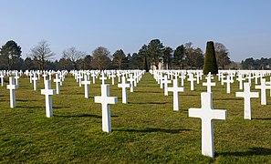 Normandy American Cemetery and Memorial in Colleville-sur-Mer, Calvados, Basse-Normandie