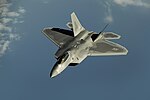 Thumbnail for File:F-22 Raptor edit1.jpg