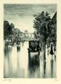 etching by Lesser Ury (1920)
