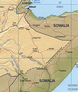 Ogaden - Localizzazione