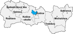 Košice I ê hêng-chèng hoān-ûi ê uī-tì