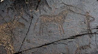 Petroglifi a Tamgaly, patrimonio mondiale dell'UNESCO, Kazakistan