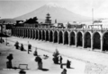 Place d'Armes de Arequipa en 1880.