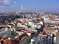 Blick von der St.-Bartholomäus-Kathedrale nach Westen