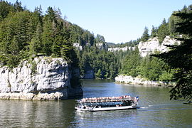 Bateaux du Saut du Doubs