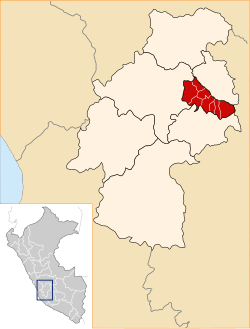 Location of Acobamba Province