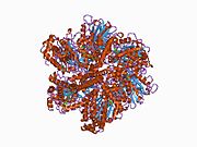 1cow: BOVINE MITOCHONDRIAL F1-ATPASE COMPLEXED WITH AUROVERTIN B