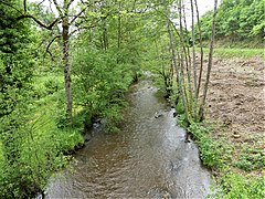 La Rozeille à Moutier-Rozeille (route départementale 19).