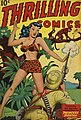 Princess Pantha nella copertina di Thrilling Comics n.60, giugno 1947