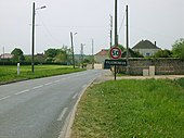 Photographie représentant l'entrée du lieu-dit Villemeneux