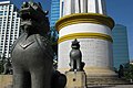 Lions in Maha Bandula Park