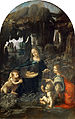 Leonardo da Vinci: Sziklás Madonna (Louvre)