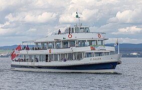 St. Gallen (1967): Schiff der SBS Schifffahrt AG