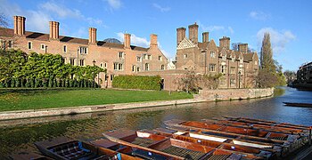 Magdalene College en de rivier de Cam